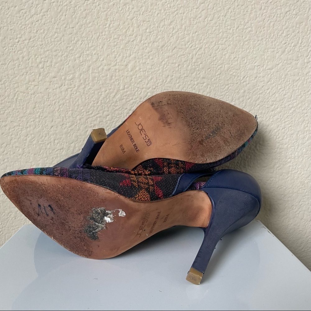 Joe’s High Heels 8.5 Leather Sole Aztec pattern - Picture 3 of 5